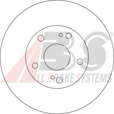 A.B.S. 16639 OE - Гальмівний диск autocars.com.ua