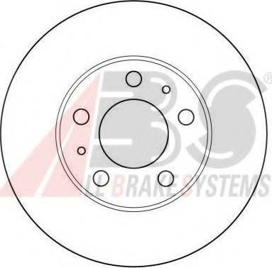 A.B.S. 09.8931.20 - Тормозной диск autodnr.net