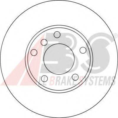 A.B.S. 17335 OE - Гальмівний диск autocars.com.ua