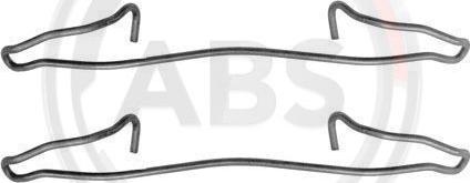 A.B.S. 1057Q - Комплектующие для колодок дискового тормоза avtokuzovplus.com.ua