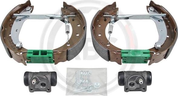 A.B.S. 111489 - Комплект гальм, барабанний механізм autocars.com.ua