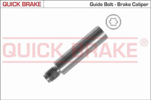 OJD Quick Brake 11201 - Направляючий болт, корпус скоби гальма autocars.com.ua