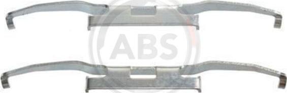 A.B.S. 1213Q - Комплектуючі, колодки дискового гальма autocars.com.ua