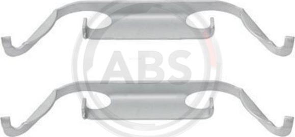 A.B.S. 1222Q - Комплектующие для колодок дискового тормоза avtokuzovplus.com.ua