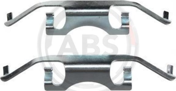 A.B.S. 1241Q - Комплектующие для колодок дискового тормоза avtokuzovplus.com.ua