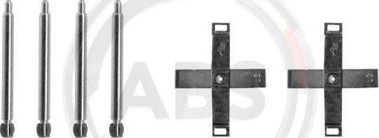 A.B.S. 1271Q - Комплектующие для колодок дискового тормоза avtokuzovplus.com.ua