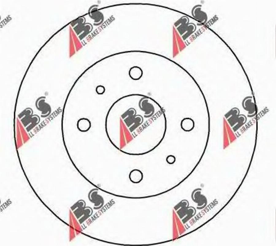 A.B.S. 15027 - Тормозной диск autodnr.net