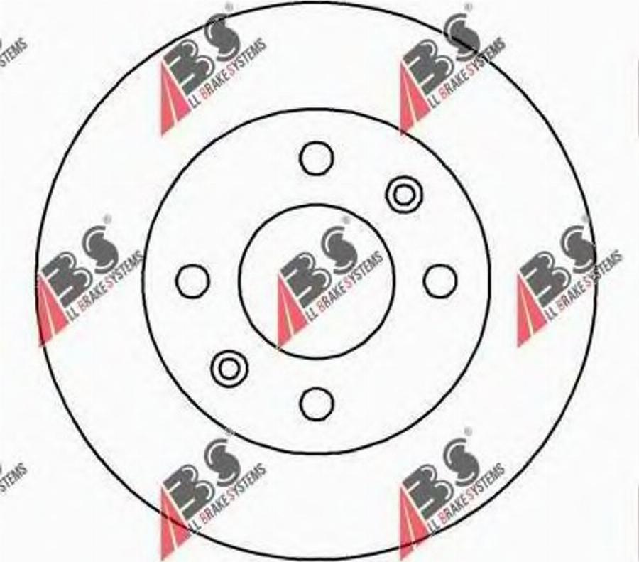 A.B.S. 15107 - Тормозной диск avtokuzovplus.com.ua