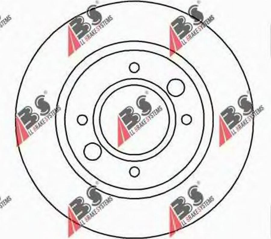 A.B.S. 15312 - Тормозной диск autodnr.net