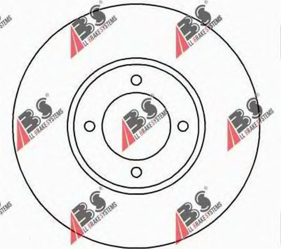 A.B.S. 15520 - Тормозной диск autodnr.net