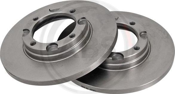 A.B.S. 15543 - Гальмівний диск autocars.com.ua