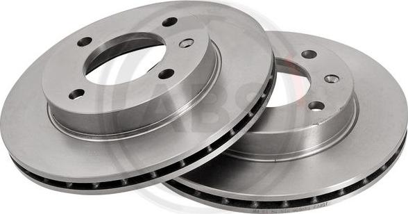A.B.S. 15772 - Гальмівний диск autocars.com.ua