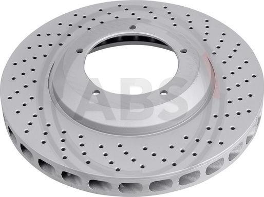 A.B.S. 15807 - Гальмівний диск autocars.com.ua