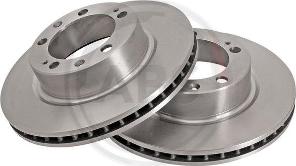 A.B.S. 15822 - Гальмівний диск autocars.com.ua