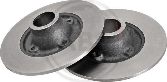 A.B.S. 15861 - Гальмівний диск autocars.com.ua