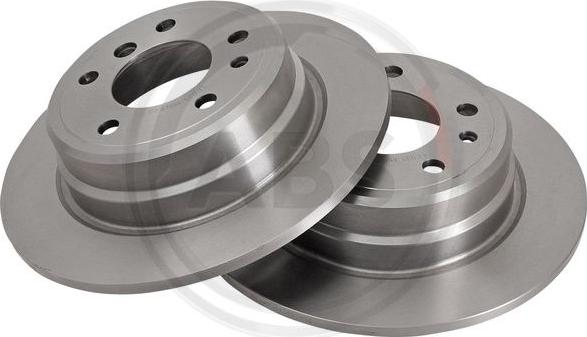 A.B.S. 15872 - Гальмівний диск autocars.com.ua