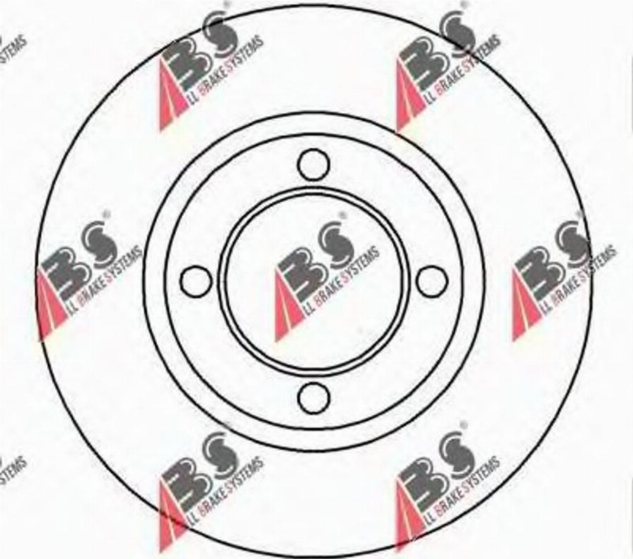 A.B.S. 15934 - Тормозной диск autodnr.net