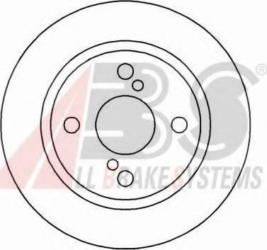 A.B.S. 15979 OE - Гальмівний диск autocars.com.ua