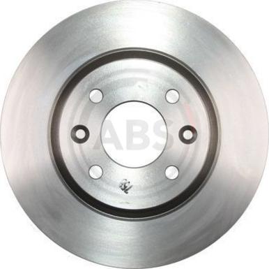 A.B.S. 16076 - Гальмівний диск autocars.com.ua