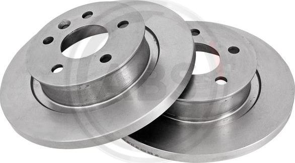 A.B.S. 16280 - Гальмівний диск autocars.com.ua