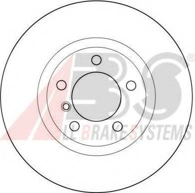 A.B.S. 16335 OE - Тормозной диск avtokuzovplus.com.ua