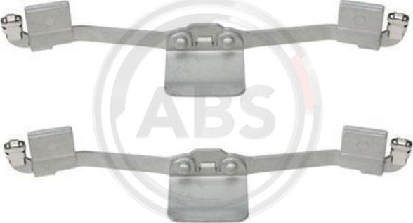 A.B.S. 1641Q - Комплектующие для колодок дискового тормоза avtokuzovplus.com.ua