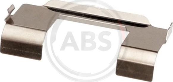 A.B.S. 1646Q - Комплектуючі, колодки дискового гальма autocars.com.ua