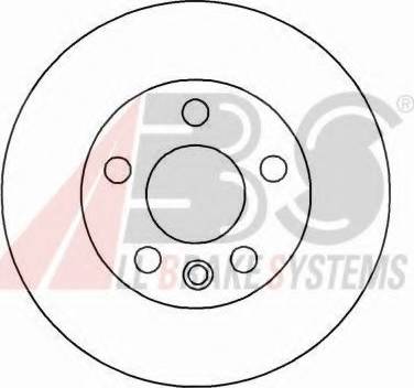 A.B.S. 16657 OE - Тормозной диск autodnr.net