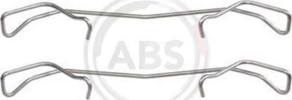 A.B.S. 1678Q - Комплектуючі, колодки дискового гальма autocars.com.ua
