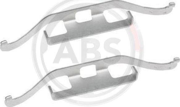 A.B.S. 1682Q - Комплектуючі, колодки дискового гальма autocars.com.ua