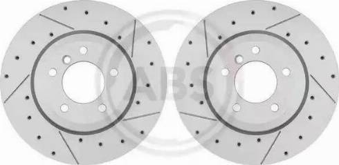 A.B.S. 17025S - Гальмівний диск autocars.com.ua