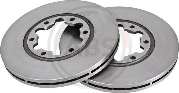 A.B.S. 17100 - Гальмівний диск autocars.com.ua