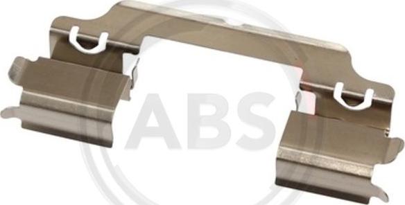 A.B.S. 1716Q - Комплектующие для колодок дискового тормоза avtokuzovplus.com.ua