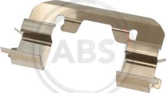 A.B.S. 1719Q - Комплектующие для колодок дискового тормоза autodnr.net