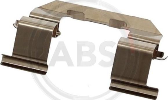 A.B.S. 1723Q - Комплектующие для колодок дискового тормоза autodnr.net