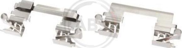 A.B.S. 1757Q - Комплектующие для колодок дискового тормоза avtokuzovplus.com.ua