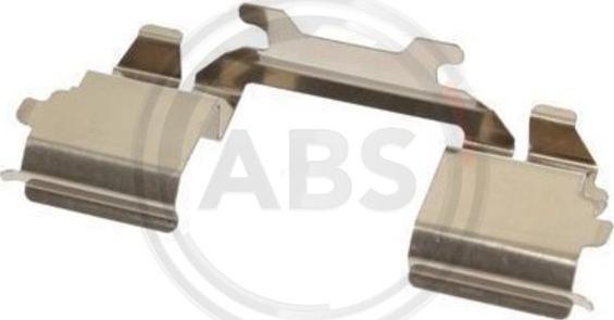 A.B.S. 1768Q - Комплектуючі, колодки дискового гальма autocars.com.ua
