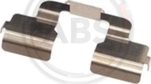 A.B.S. 1797Q - Комплектующие для колодок дискового тормоза avtokuzovplus.com.ua