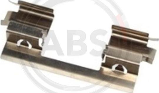 A.B.S. 1798Q - Комплектующие для колодок дискового тормоза autodnr.net