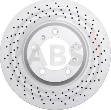 A.B.S. 18010 - Гальмівний диск autocars.com.ua