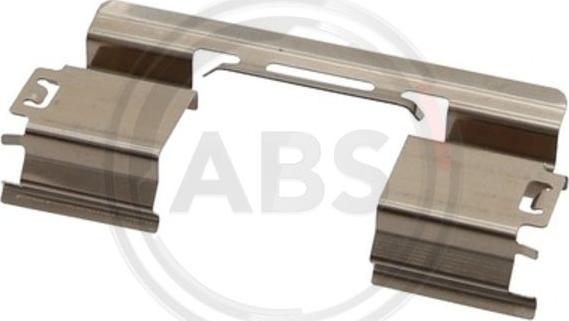 A.B.S. 1813Q - Комплектуючі, колодки дискового гальма autocars.com.ua