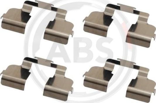 A.B.S. 1835Q - Комплектующие для колодок дискового тормоза avtokuzovplus.com.ua