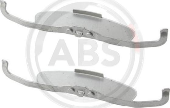 A.B.S. 1846Q - Комплектуючі, колодки дискового гальма autocars.com.ua