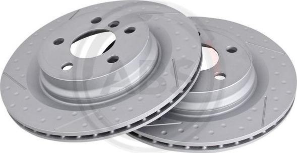 A.B.S. 18724 - Гальмівний диск autocars.com.ua