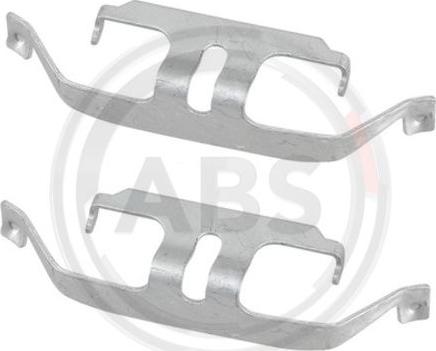A.B.S. 1884Q - Комплектуючі, колодки дискового гальма autocars.com.ua