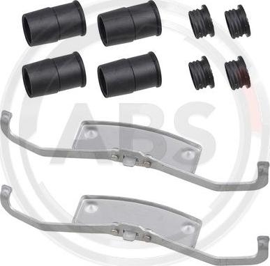 A.B.S. 1952Q - Комплектуючі, колодки дискового гальма autocars.com.ua