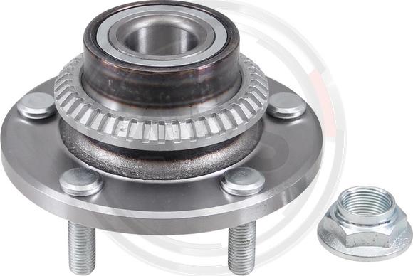 A.B.S. 201574 - Комплект підшипника маточини колеса autocars.com.ua