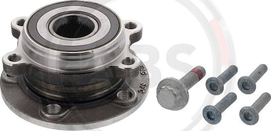 A.B.S. 201986 - Комплект підшипника маточини колеса autocars.com.ua