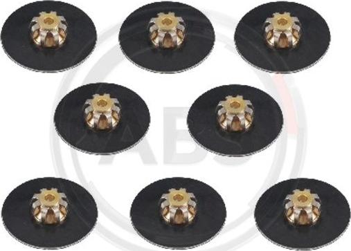 A.B.S. 2020Q - Комплектуючі, колодки дискового гальма autocars.com.ua