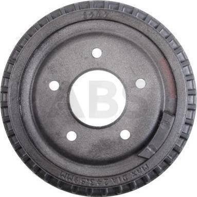 A.B.S. 2457-S - Гальмівний барабан autocars.com.ua